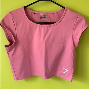 Gymshark cap sleeve crop top